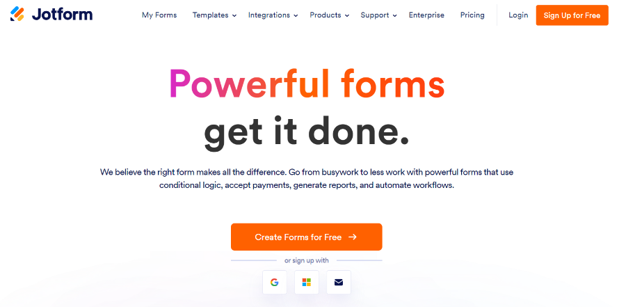 Free-Online-Form-Builder-Form-Creator-Jotform