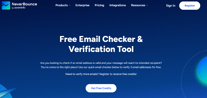 NeverBoune Email Verification
