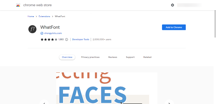 WhatFont-Chrome-Web-Store