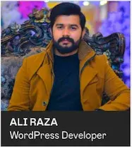 Ali Raza - WordPress Developer