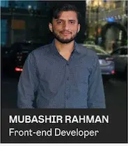 Mubashir Rahman - Front-end Developer