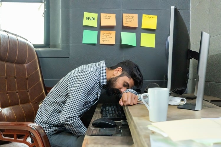Exhausted developer