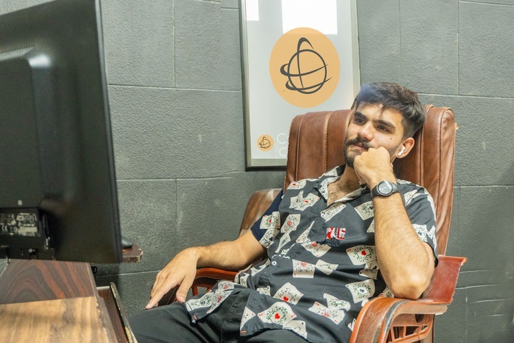 Sajeel's visit - Team gathering 2