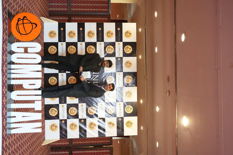 Sajeel's visit - Team photo 1