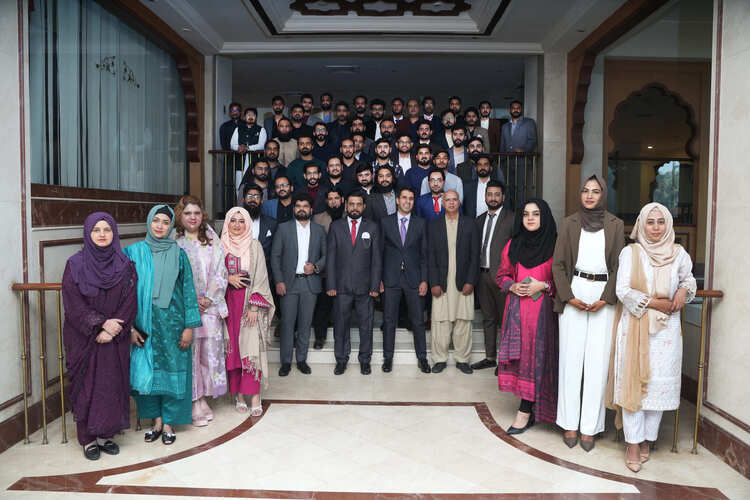 Sajeel's visit - Group photo 3