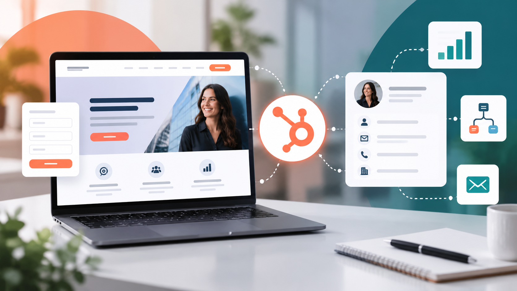  HuBSpot Landing Page Development 