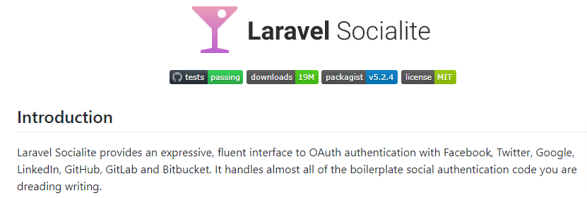 Laravel Socialite