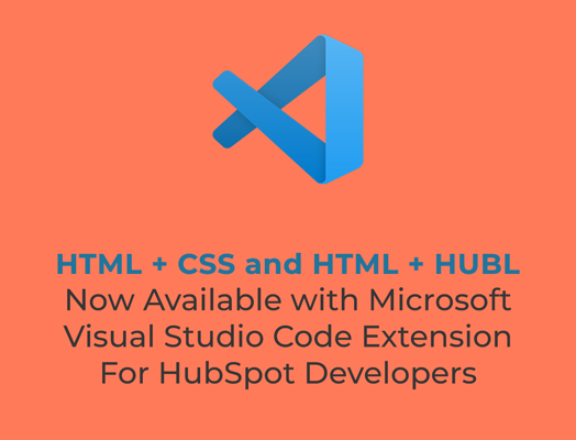 Microsoft Visual Studio Code Extension for HubSpot Developers