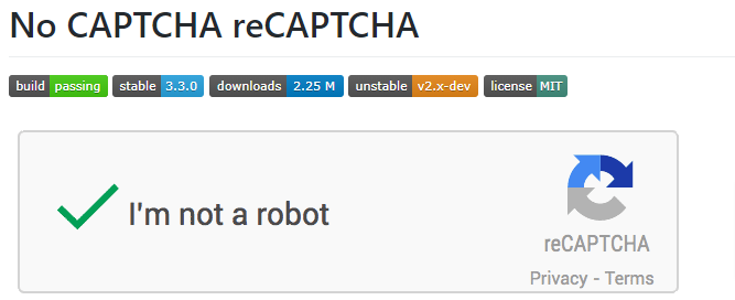 laravel no captcha recaptcha