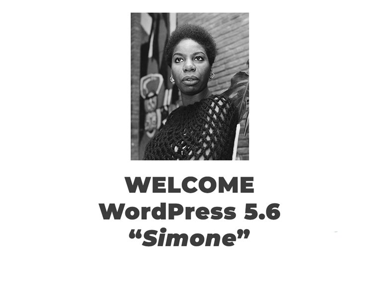 WordPress Update 5.6 Simone