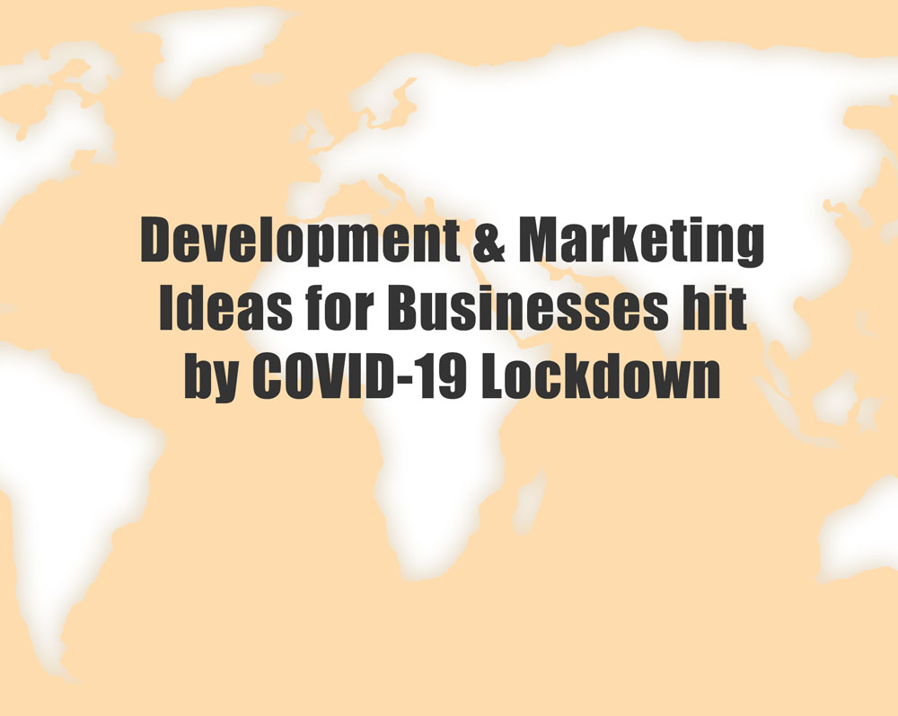 COVID 19 Development & Marketing Tasks